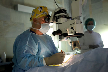Хирургия сетчатки микрохирургии глаза